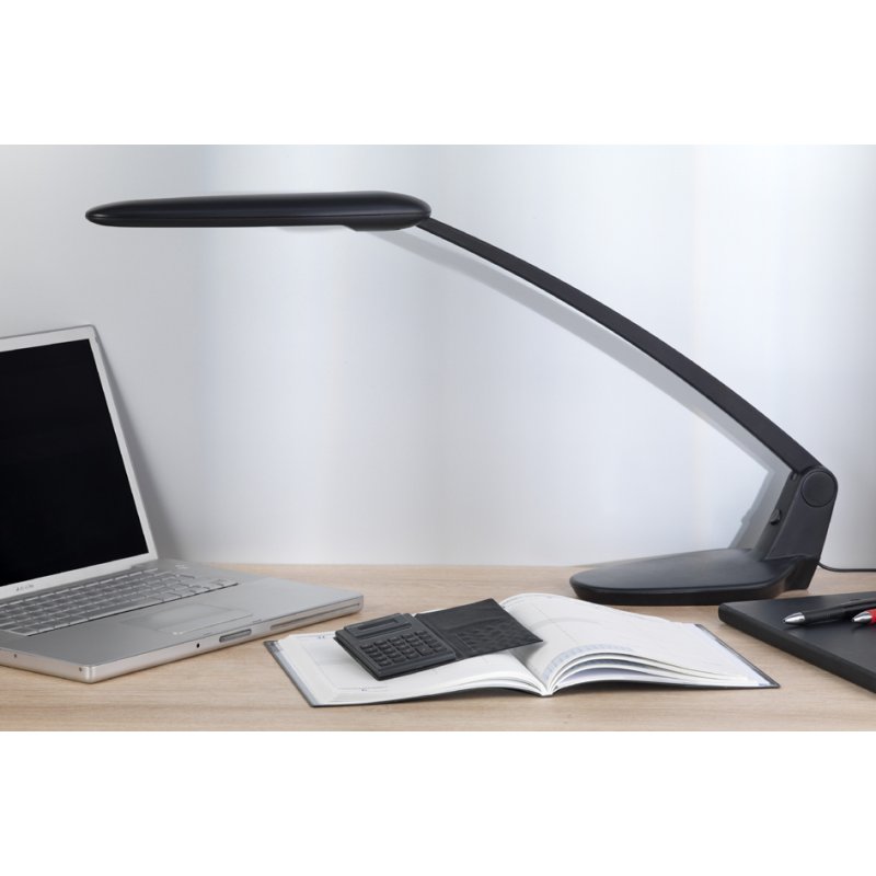 UNiLUX Lampe de bureau LED BRIO 2.0, noir, 9,8W, 887 lumens